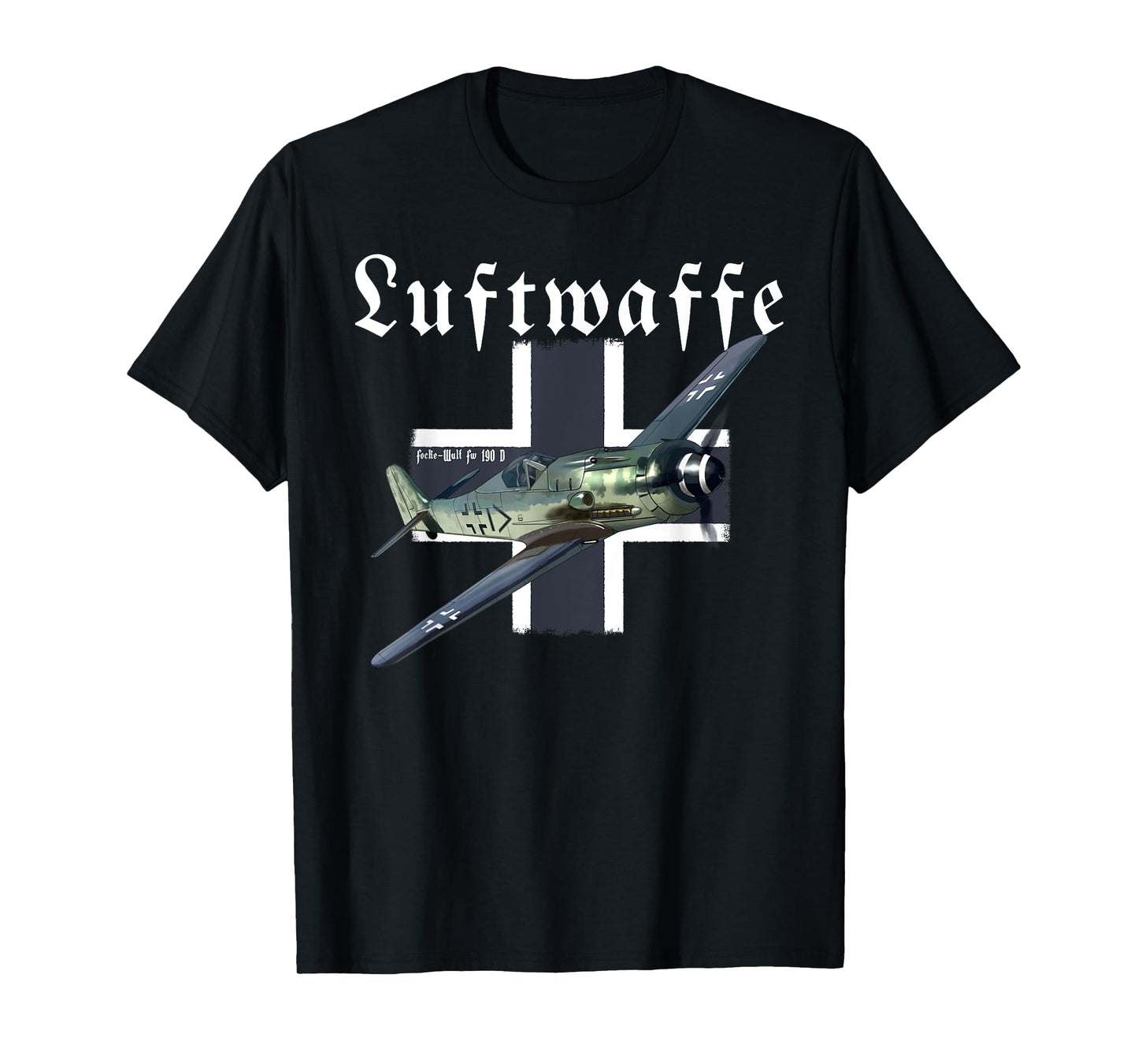WW2 Aircraft Fighter I German Warbird I Focke-Wulf FW 190 D T-Shirt