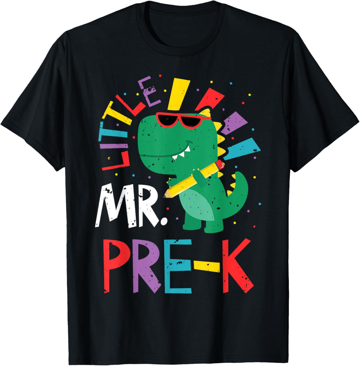 Back To School T-Shirt Boys Kids Little Mr Pre-K T-Shirt