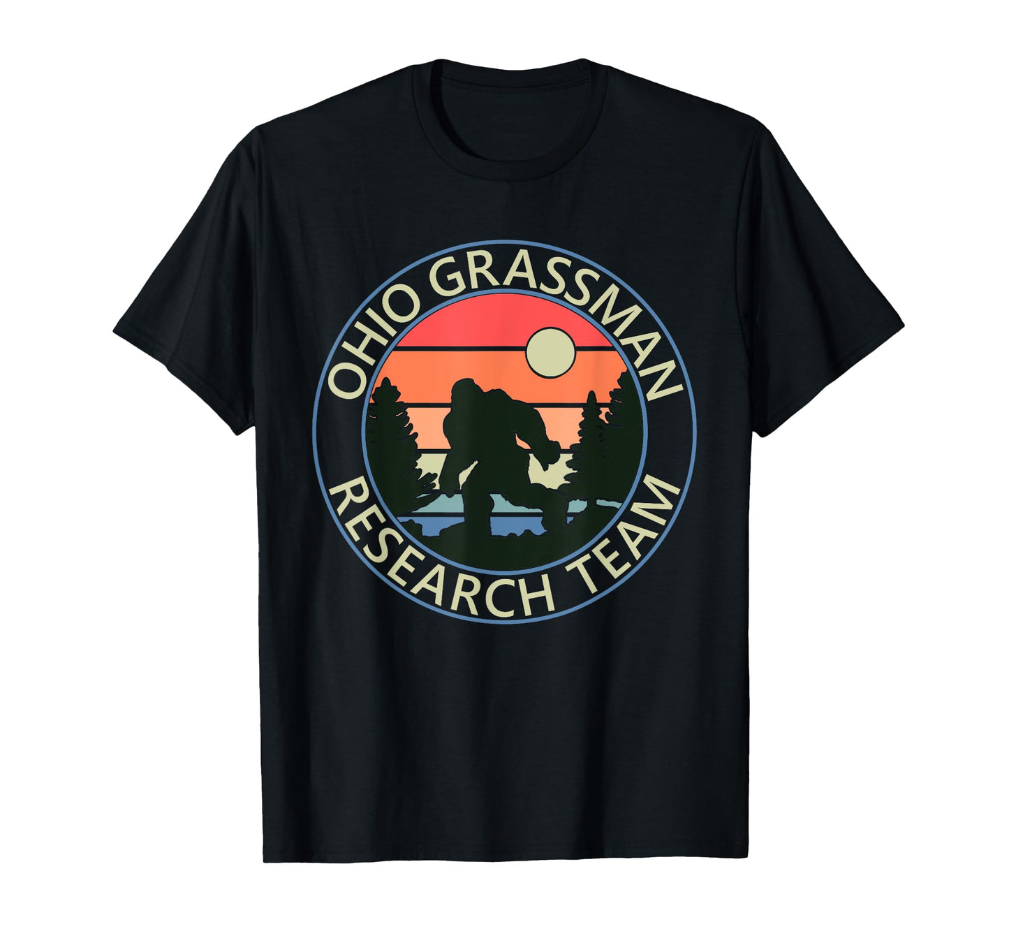 Ohio Grassman Research Team Fun Camping Hiking Outdoors T-Shirt