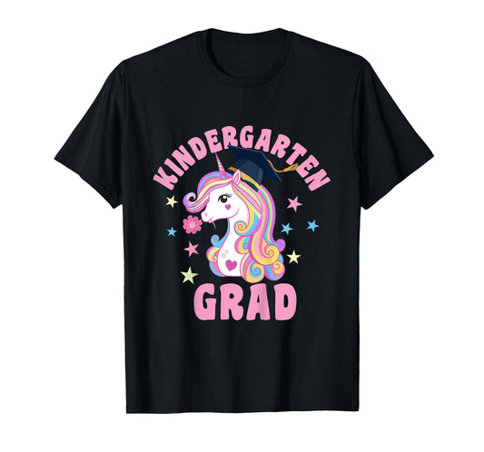Unicorn Kindergarten Grad Kindergarten Graduation T-Shirt