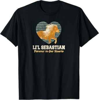 Li'l Sebastian Forever in Our Hearts Little Horse Pony Fan T-Shirt