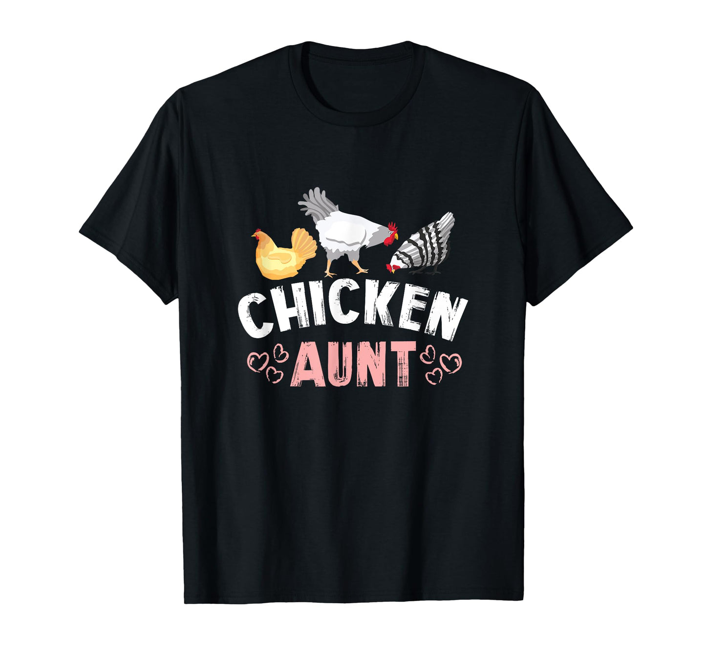 Chicken Aunt Auntie Farm T-Shirt