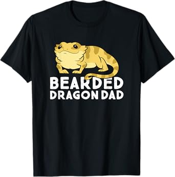 Funny Bearded Dragon Dad Gift Dad Of Bearded Dragon T-Shirt