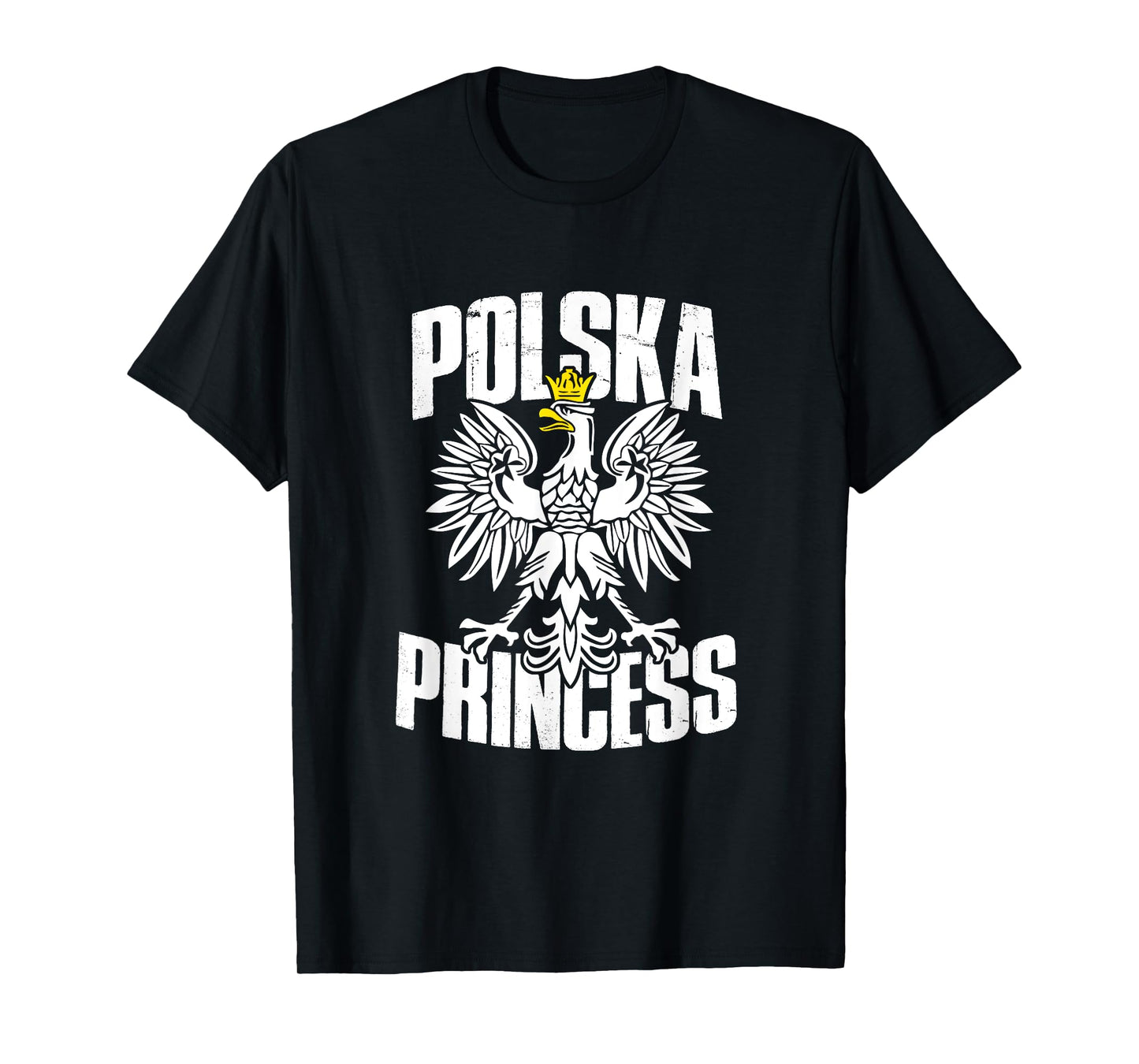 Polska Princess Retro Vintage Eagle Polish Pride Poland T-Shirt