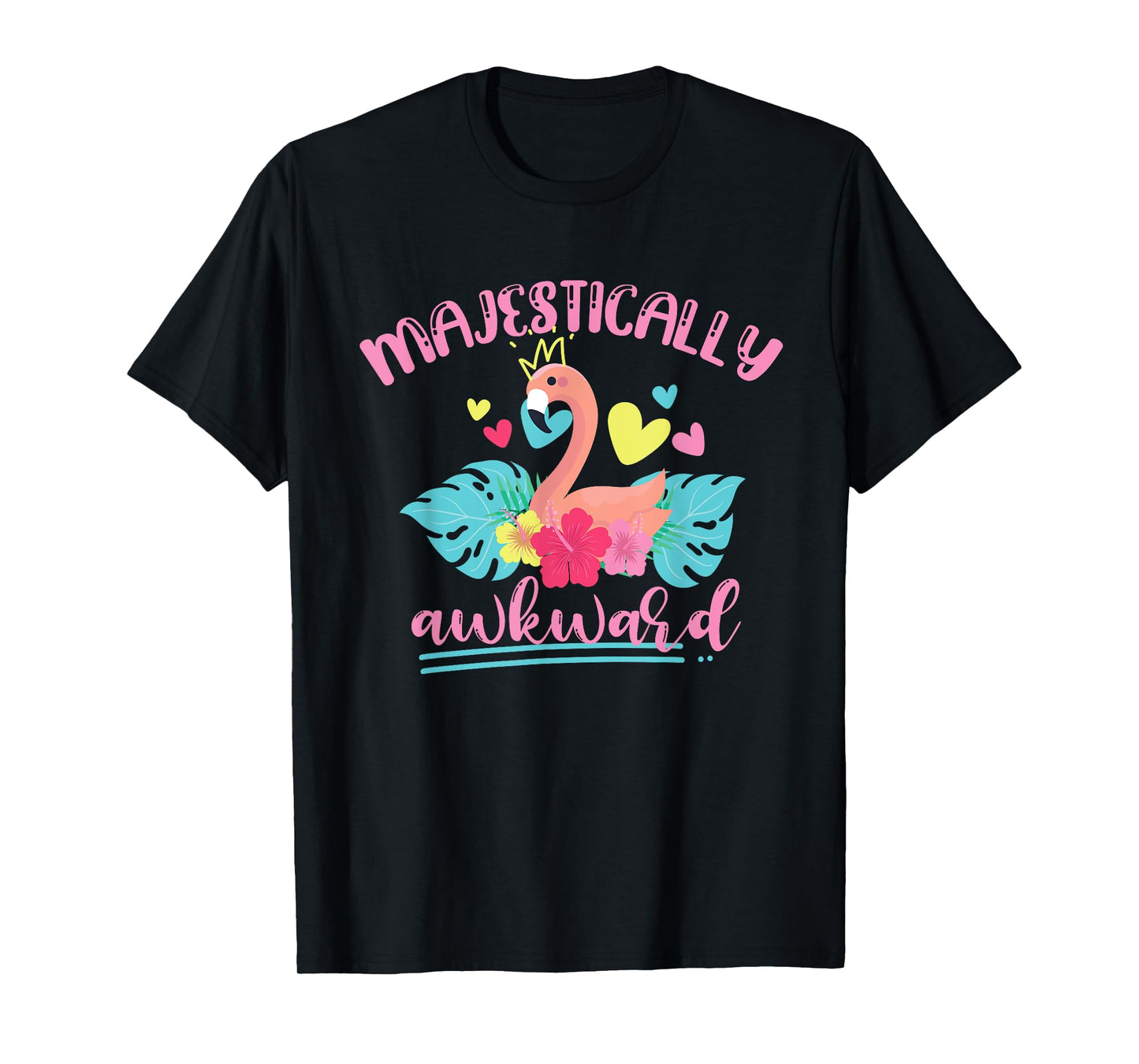 Majestically Awkward Flamingo T-Shirt