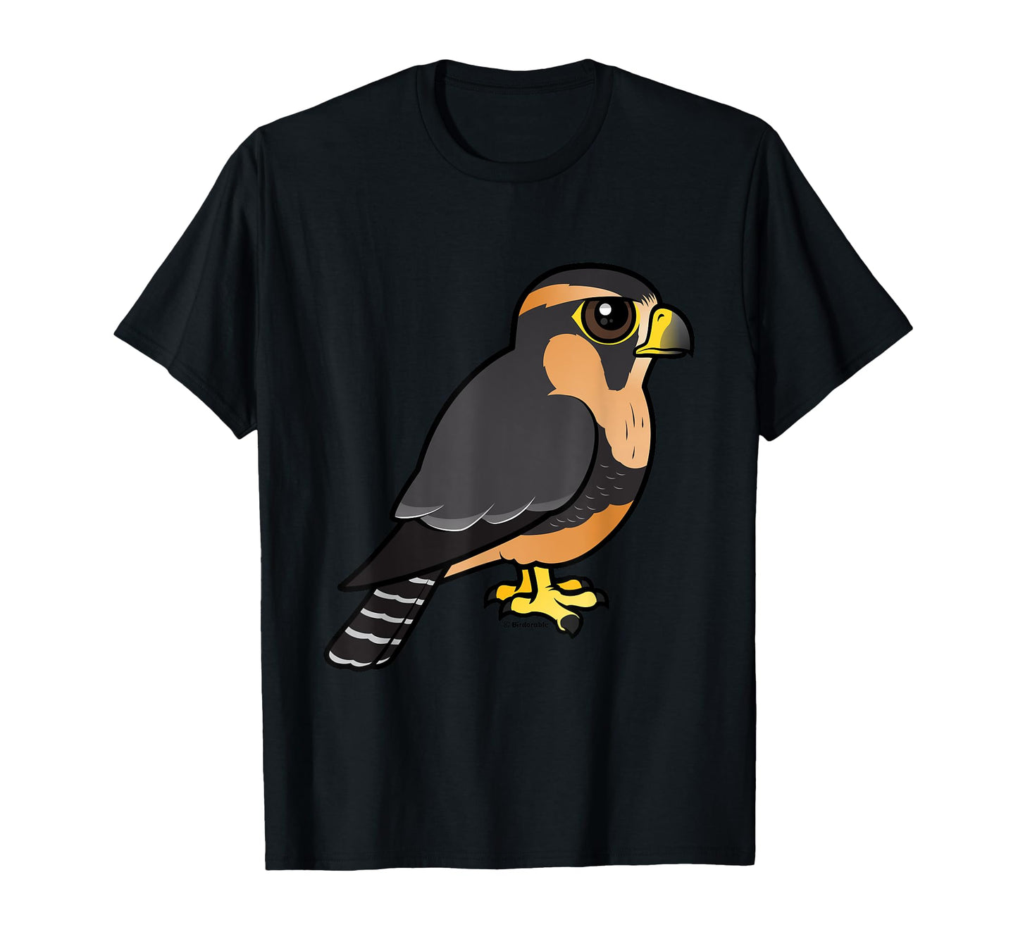 Peruvian Falcon Cartoon | Cute Aplomado Falcon Subspecies T-Shirt