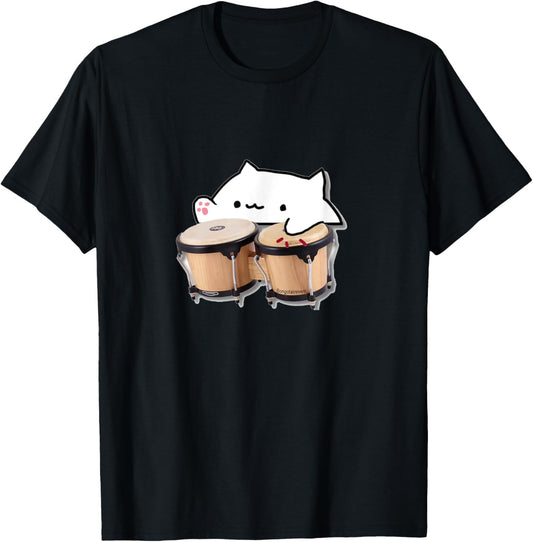 Funny Bongo cat t-shirt & more meme T-Shirt