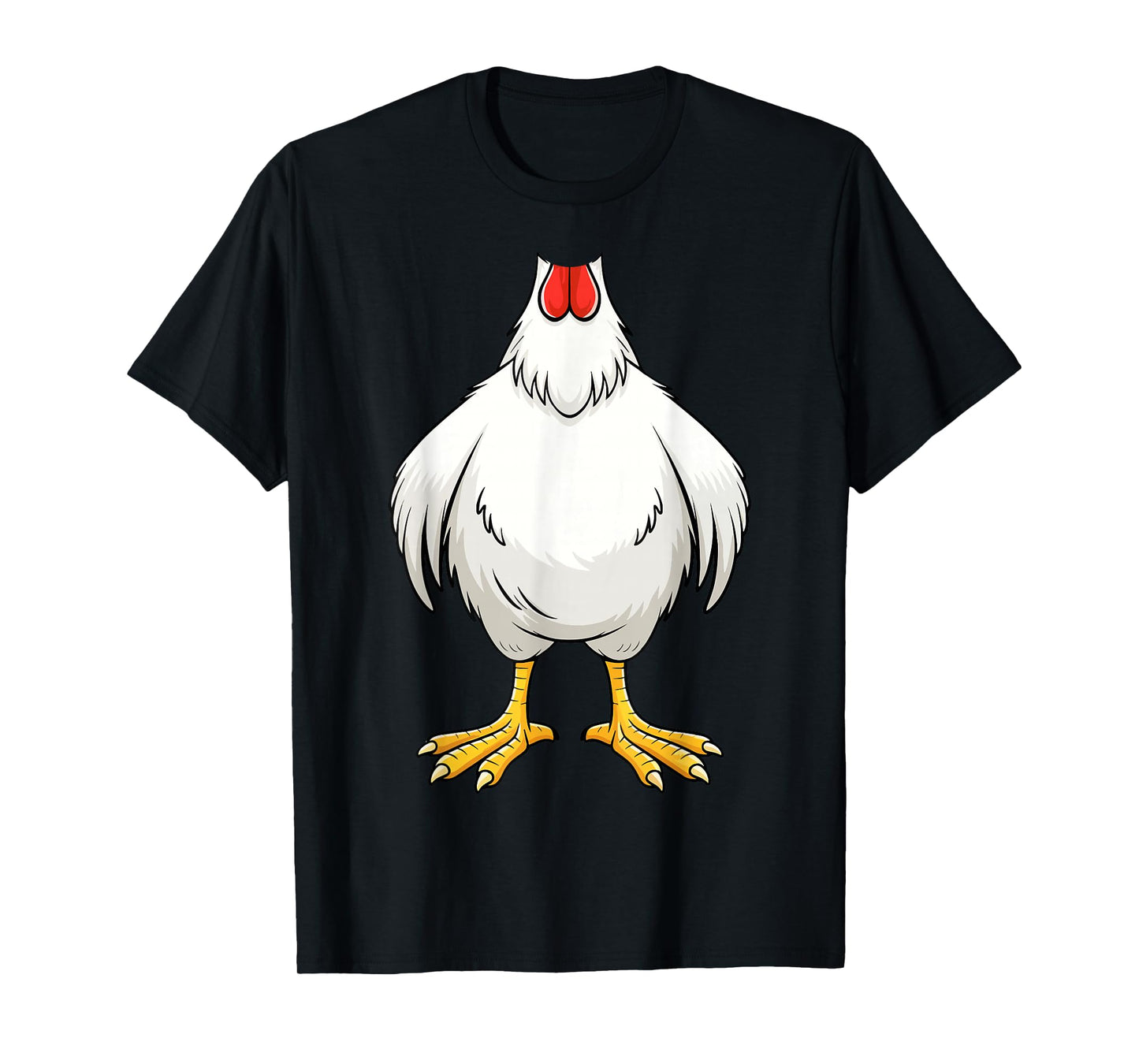 Chicken Shirt Adult Kids Men Women Chicken Hen Body Costume T-Shirt