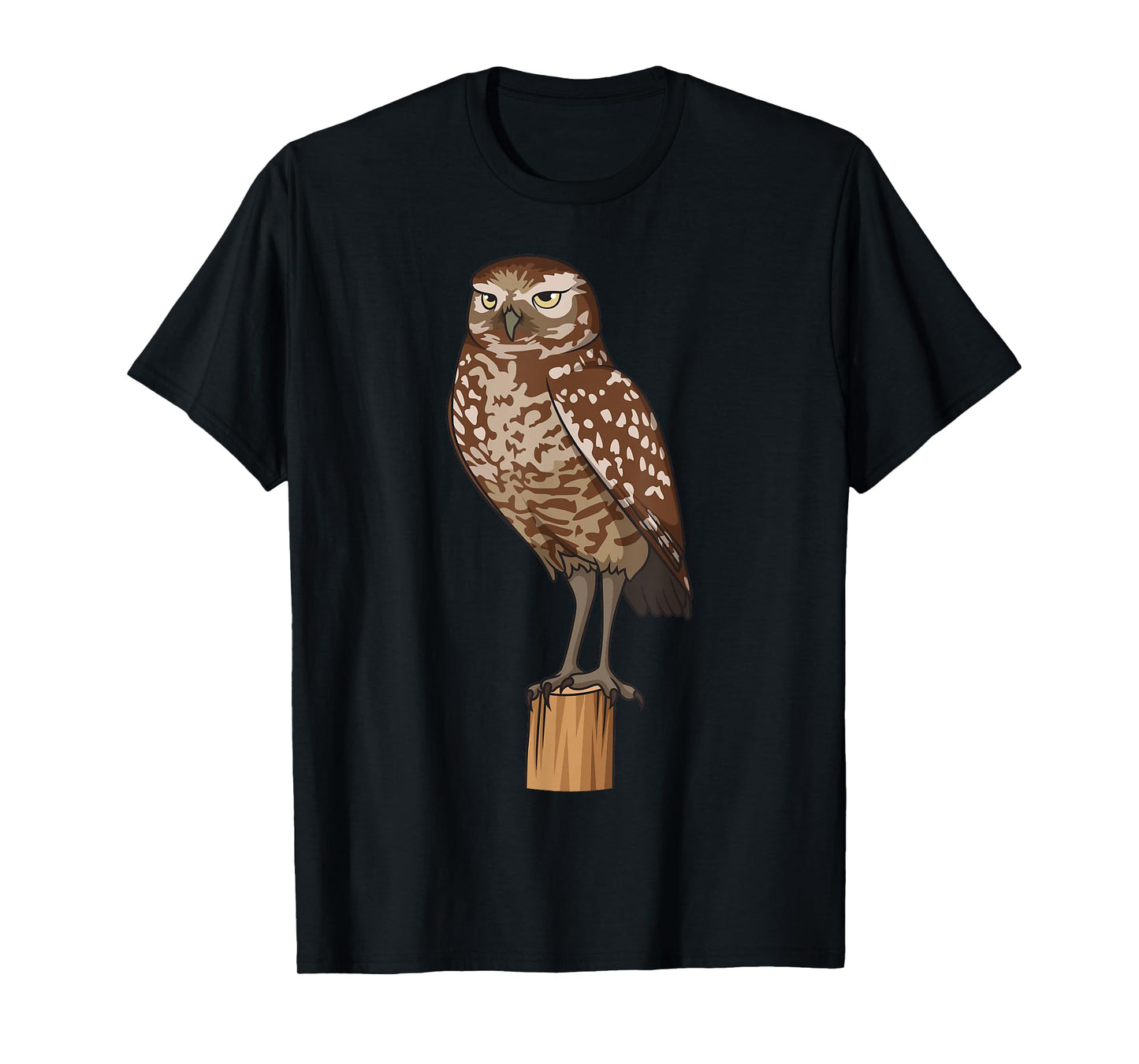 Realistic Burrowing Owl T-Shirt