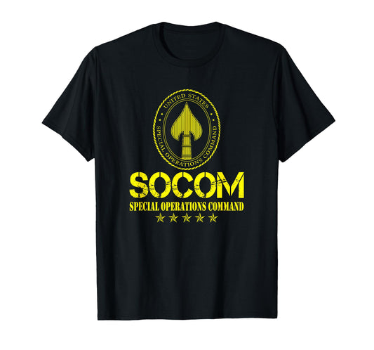 U.S Special Operations Command SOCOM Patriotic Veterans Day T-Shirt