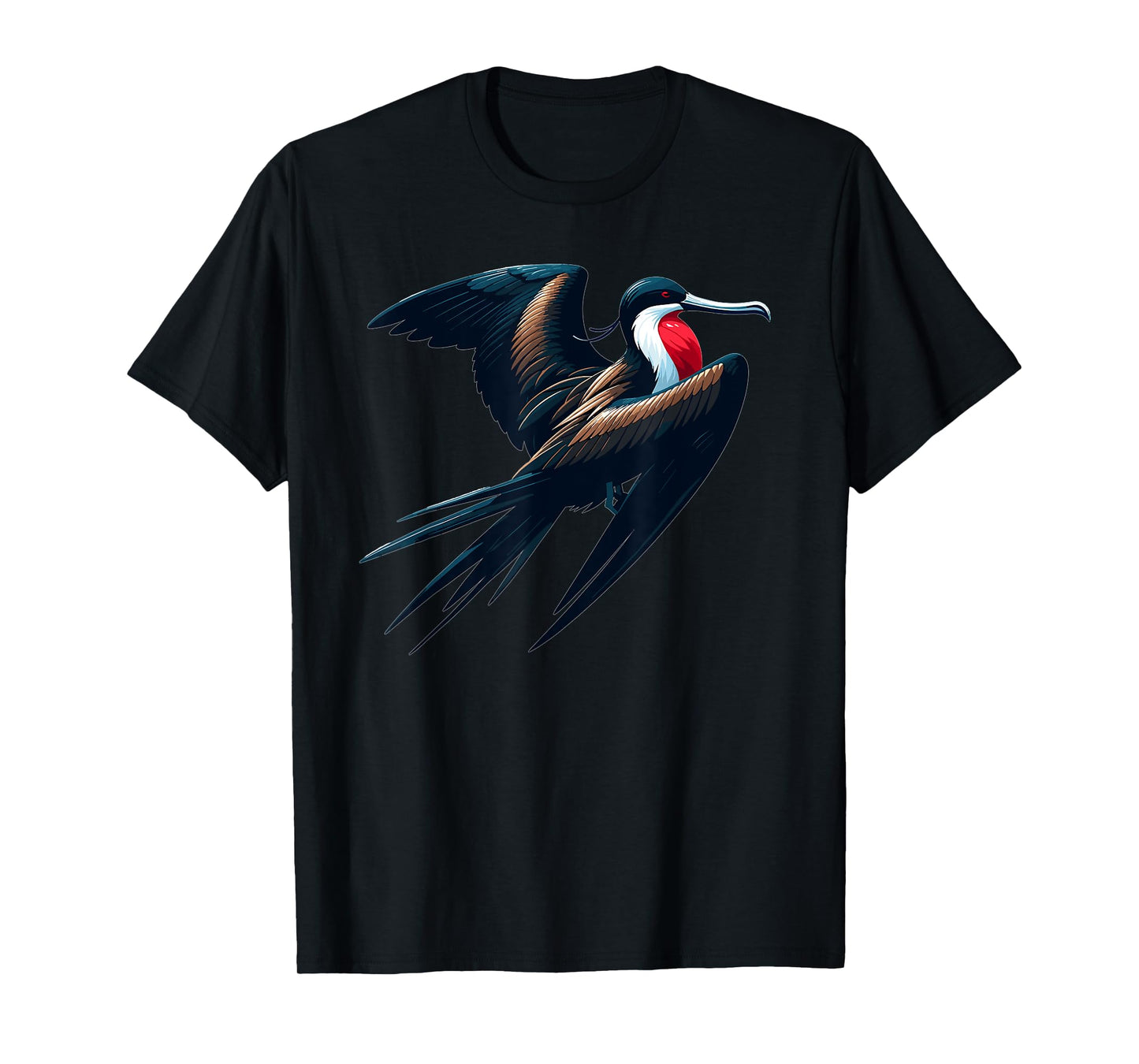 Bird Art Graphic Design Frigate Bird T-Shirt