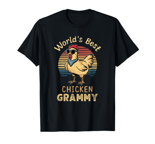 World's Best Chicken Grammy Hen Farmer Lover T-Shirt