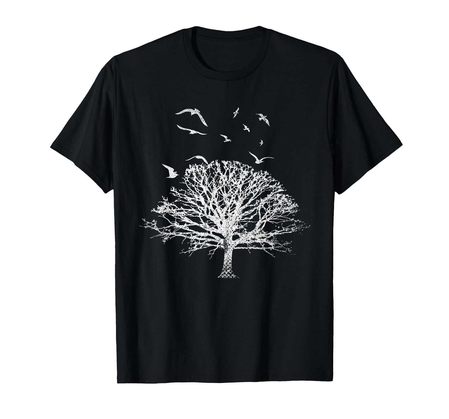 Flock Of Birds Outdoor Wildlife Nature Forest T-Shirt