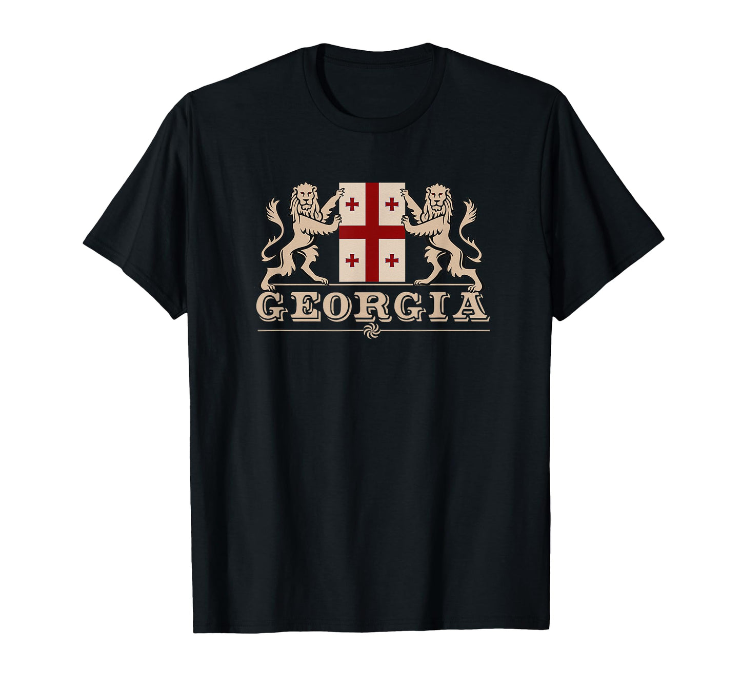 Georgia's Pride, Georgian Flag T-Shirt