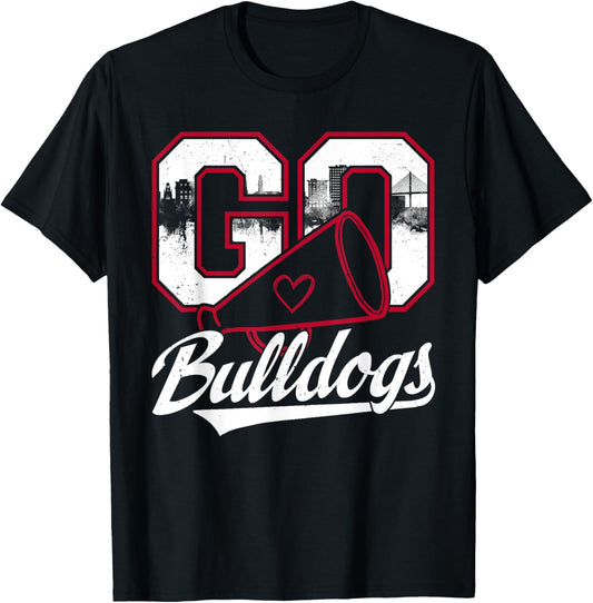 Go Cheer Bulldogs Cute Name Men Women Kids T-Shirt