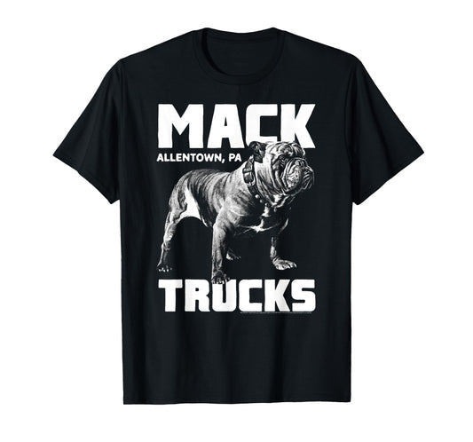 Mack Trucks Vintage Bulldog Allentown, PA Trucker T-Shirt