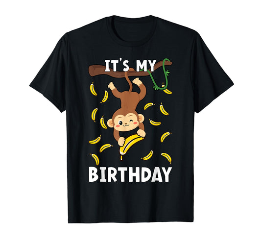 Birthday monkey Years Old monkeys B-day T-Shirt