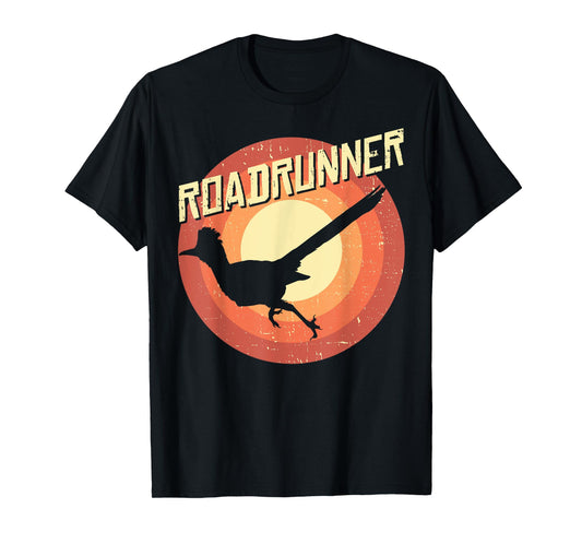 Roadrunner Lover Vintage Distressed Retro T-Shirt