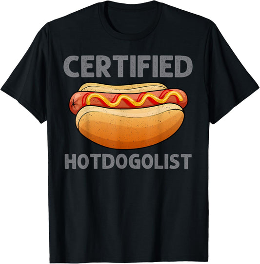 Cool Hotdog Outfit For Men Women Adult Hotdog Hot Dog Lover T-Shirt