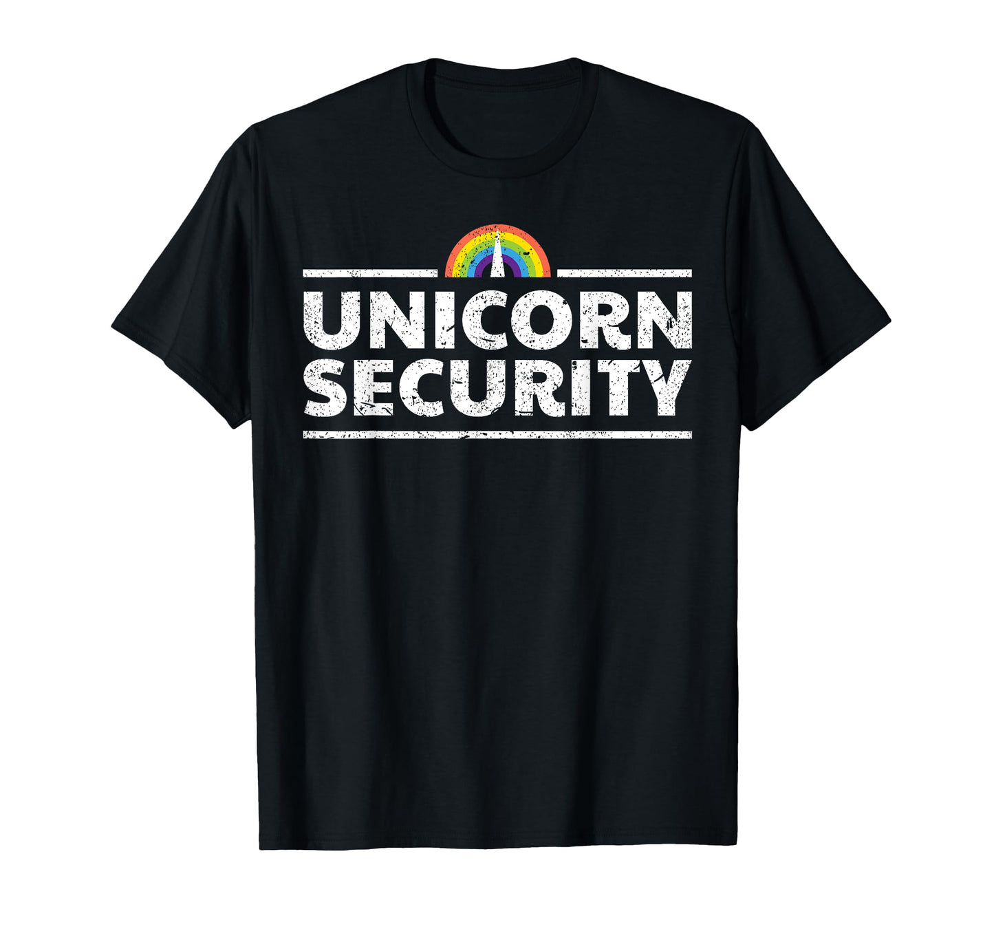 Unicorn Security Funny Cute Police Halloween Costume T-Shirt