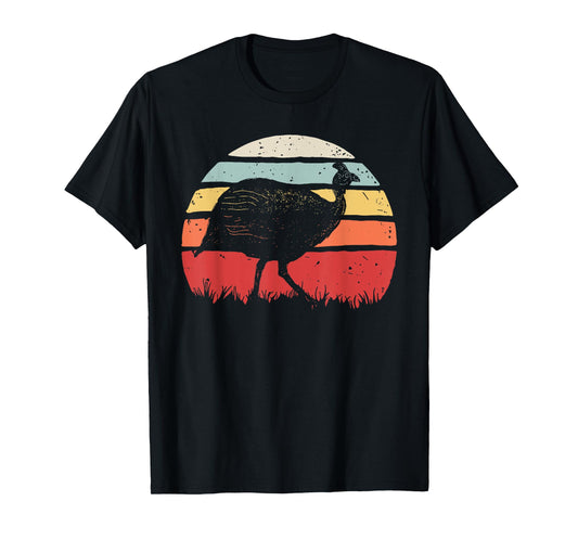 Vintage Retro Guinea Fowl T-Shirt