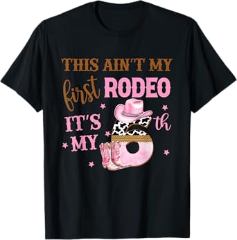 This Ain't My First Rodeo Its My 6th Birthday Outfit Girl T-Shirt