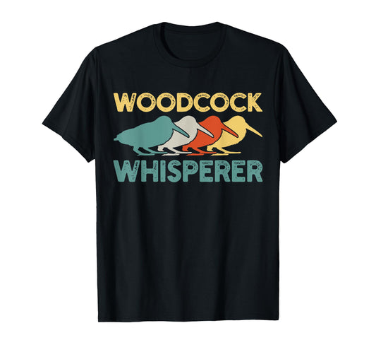 Woodcock Birds Retro Vintage T-Shirt