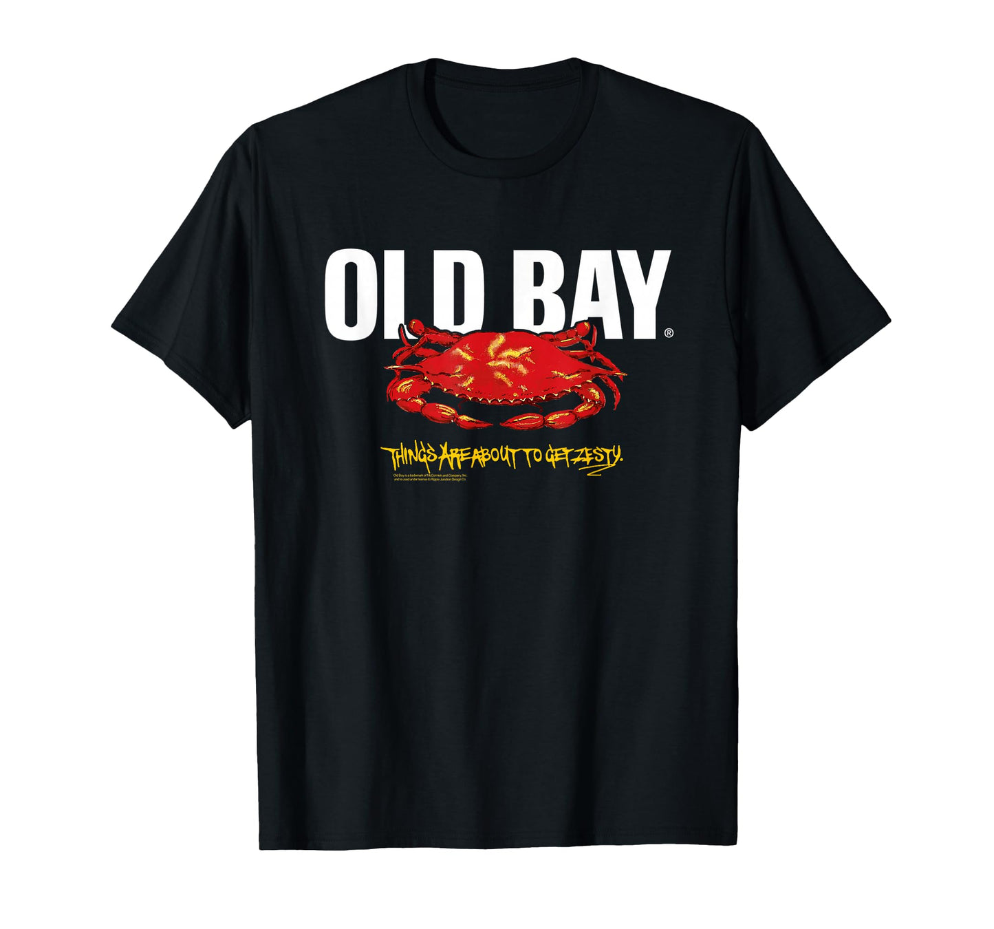 Old Bay Zesty Modern Crab Seafood Seasoning Foodie T-Shirt