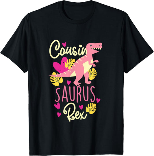 Cousin Saurus Rex Dinosaur Kids T-Shirt