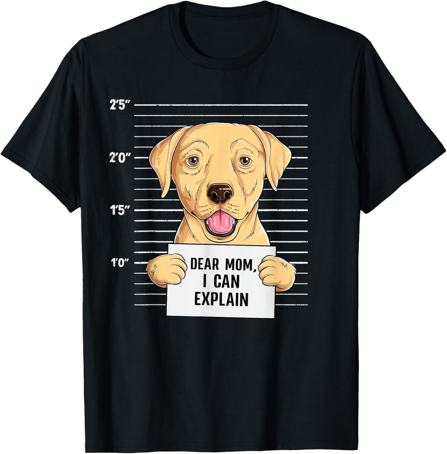 Funny Labrador Mom Cute Labrador Retriever Mama T-Shirt