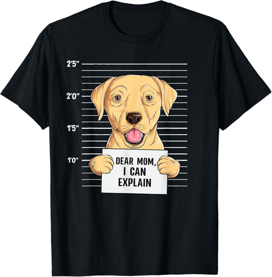 Funny Labrador Mom Cute Labrador Retriever Mama T-Shirt