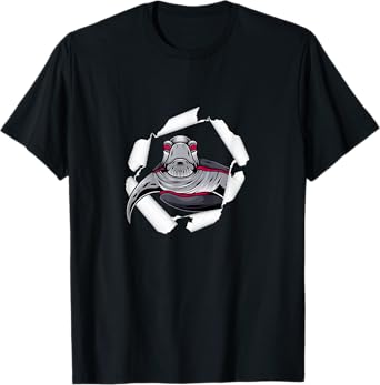 Ripped Turtle Sea Turtles Tortoise Beach Ocean Animal T-Shirt for Men Women Kids