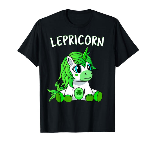 St Patricks Day Baby Girl Outfit - Irish Green Unicorn Boy T-Shirt