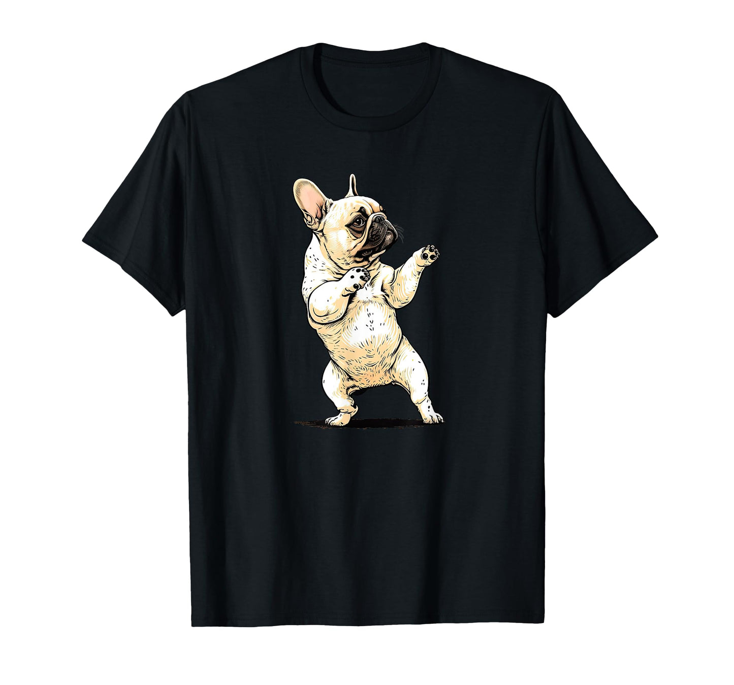 Funny French Bulldog Frenchie Dancing Dabbing The Dab T-Shirt for Men Women Girls Kids
