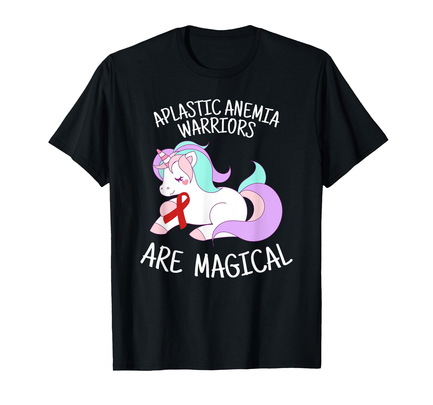 Unicorn Aplastic Anemia Warrior, Aplastic Anemia Awareness T-Shirt