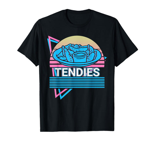 Tendies Chicken Tendies Retro T-Shirt