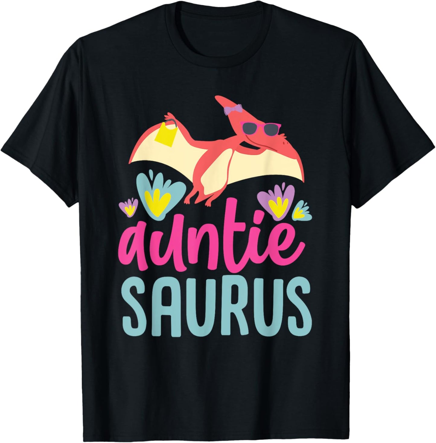 Auntie Saurus Rex Funny Dinosaur Women Aunt T-Shirt