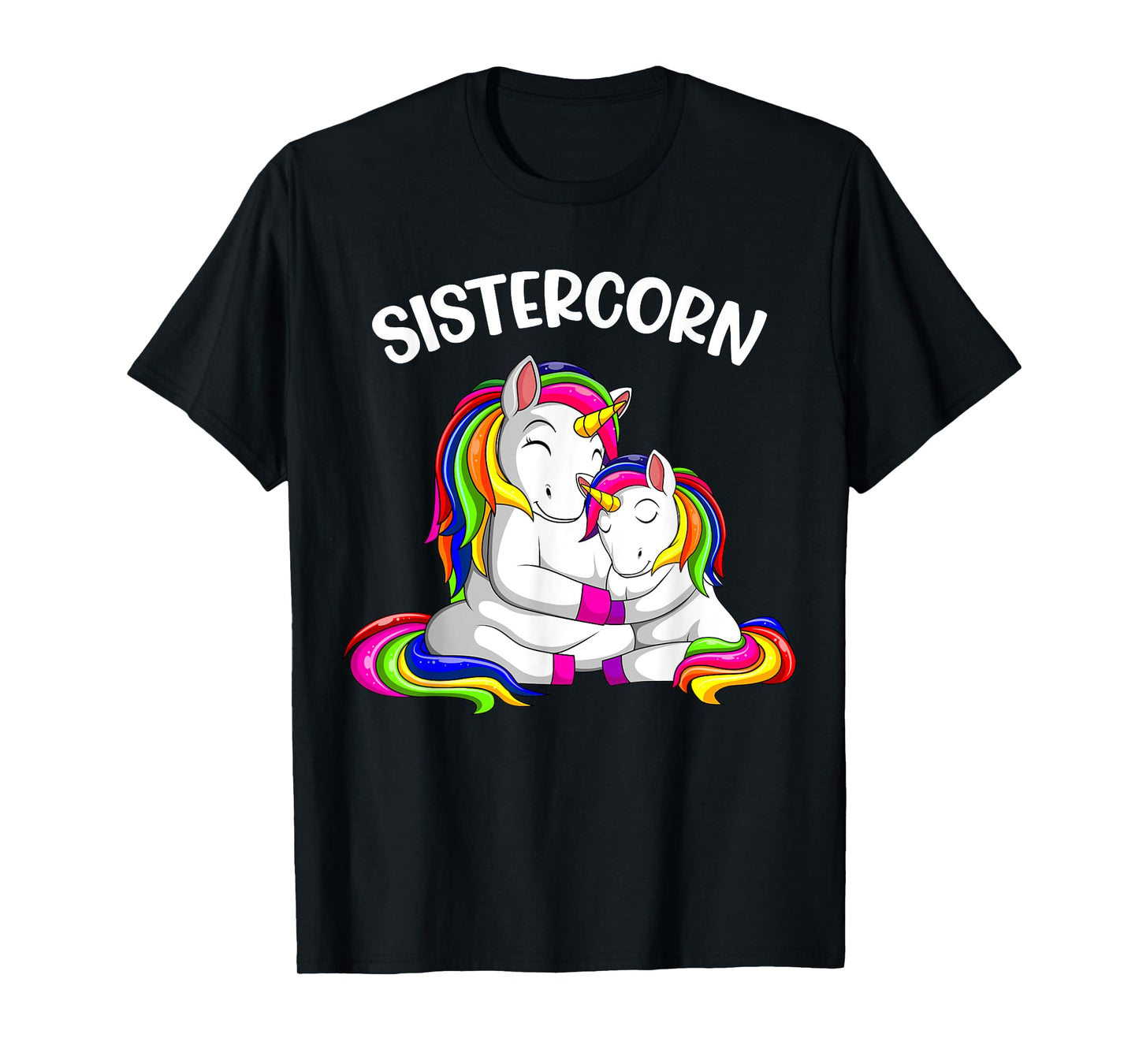 Sistercorn Unicorn Sister Girls T-Shirt