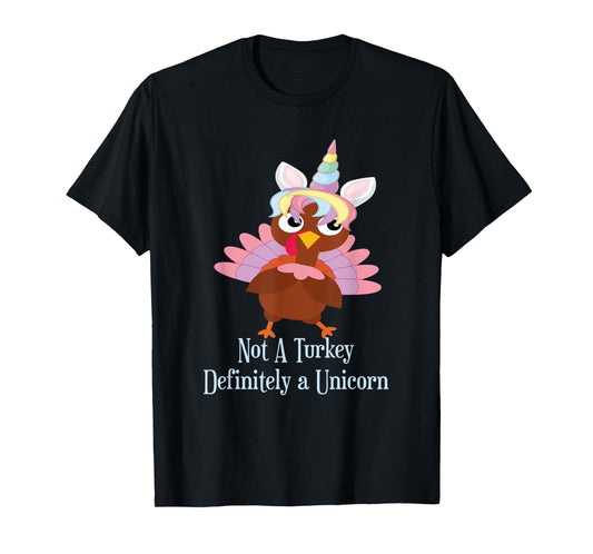 Turkey Disguise Unicorn Thanksgiving Novelty T-Shirt