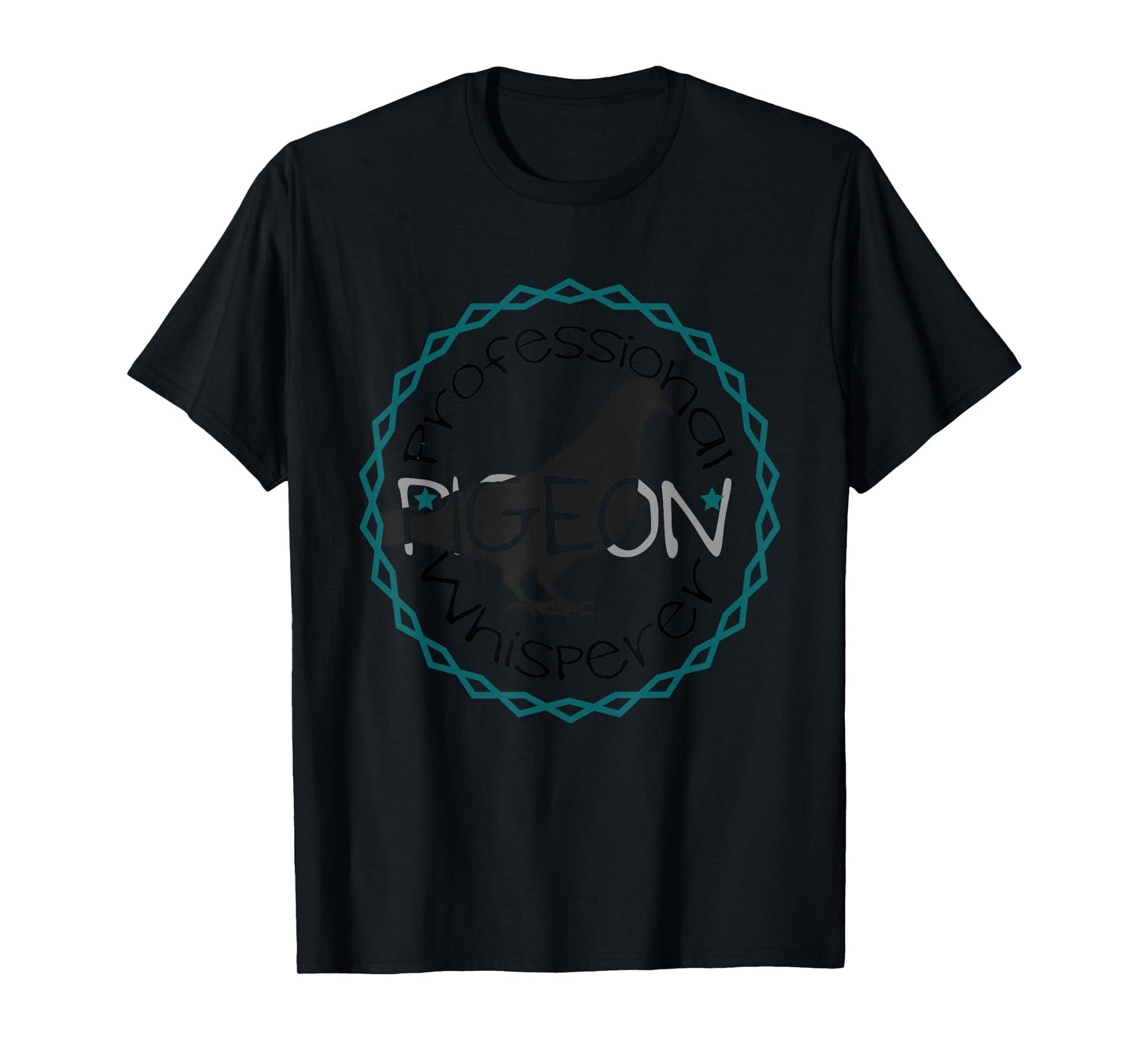 Funny Pigeon Bird Lover Professional Pigeon Whisperer T-Shirt