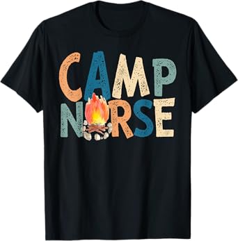 Camp Nurse Retro T-Shirt