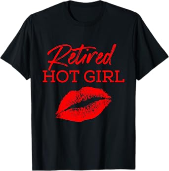 Retired Hot Girl Funny Couple T-Shirt T-Shirt