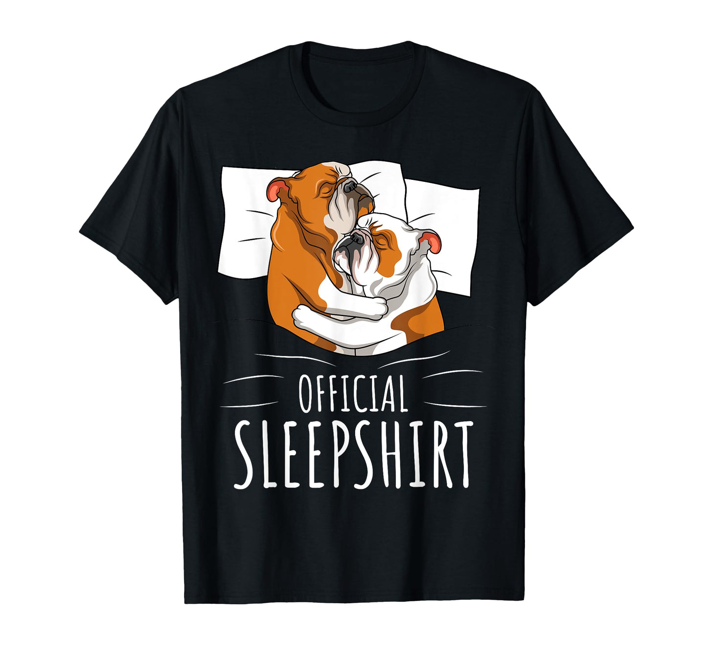 English Bulldog Official Sleepshirt Men Women Girls Kids T-Shirt