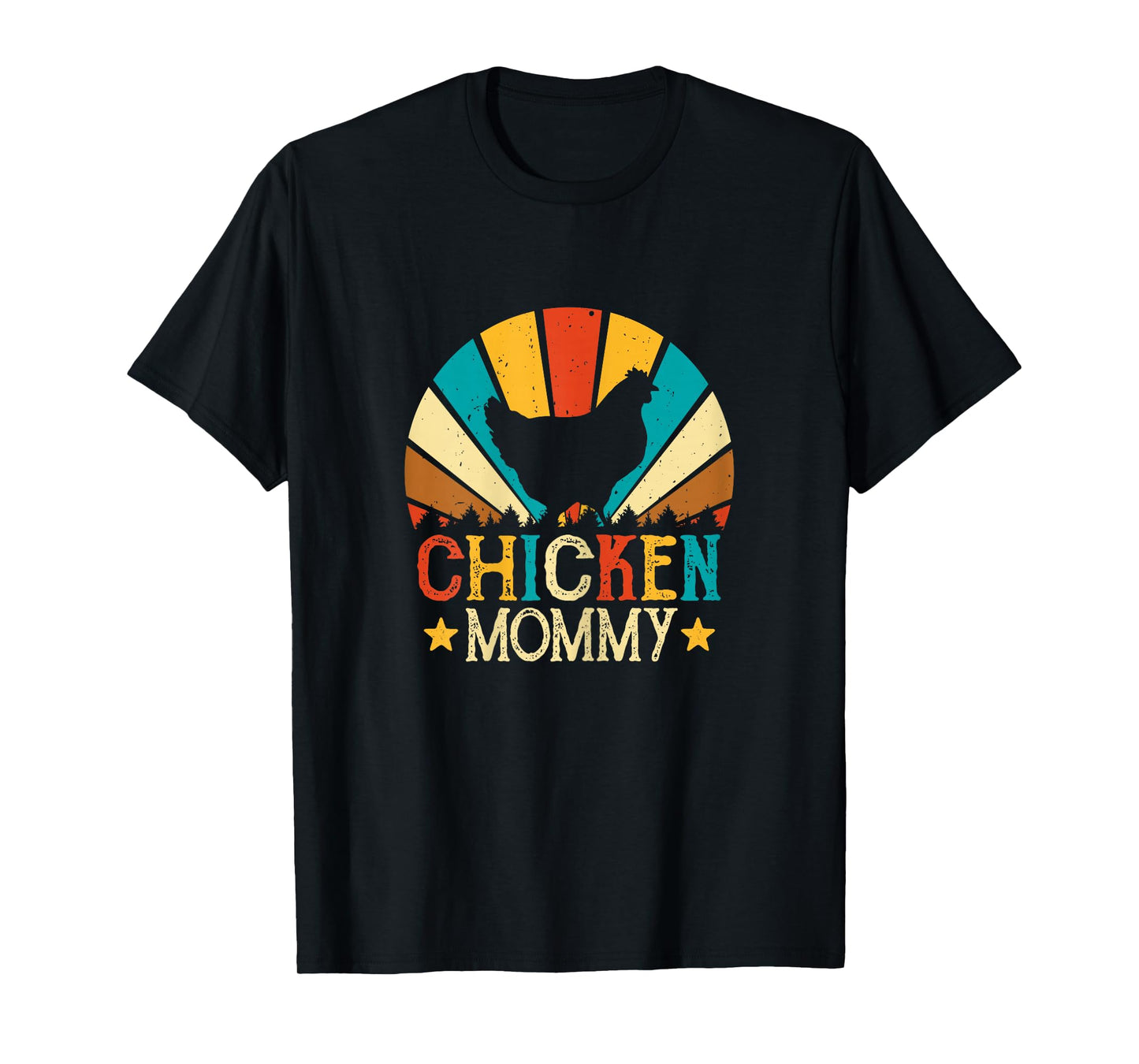 Chicken Mommy Funny Poultry Farm Girls Chicken Gifts Mom T-Shirt