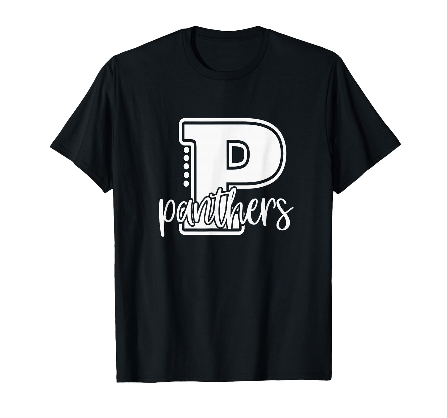 Panther School Sports Fan Team Spirit T-Shirt