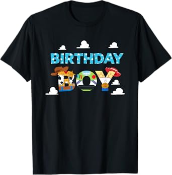 Disney and Pixar’s Toy Story Clouds Birthday Boy T-Shirt