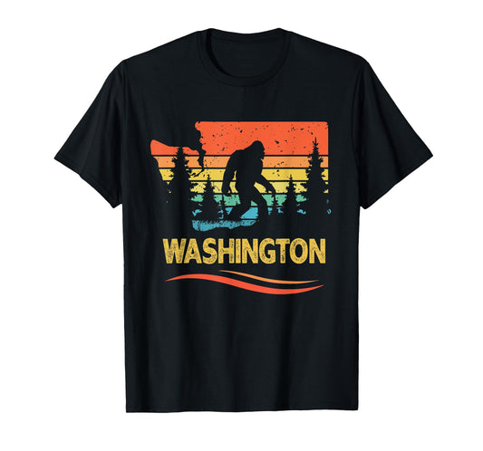 Washington with a Bigfoot or a Sasquatch T-Shirt