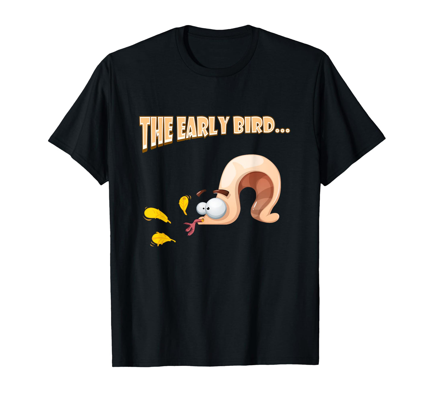 Early Bird Gets The Worm / Early Worm Gets The Bird Funny T-Shirt