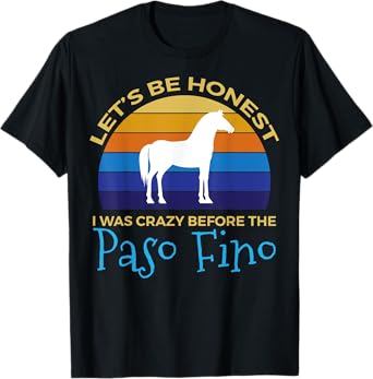 Paso Fino Retro Vintage Apparel - Horse Riders Design T-Shirt