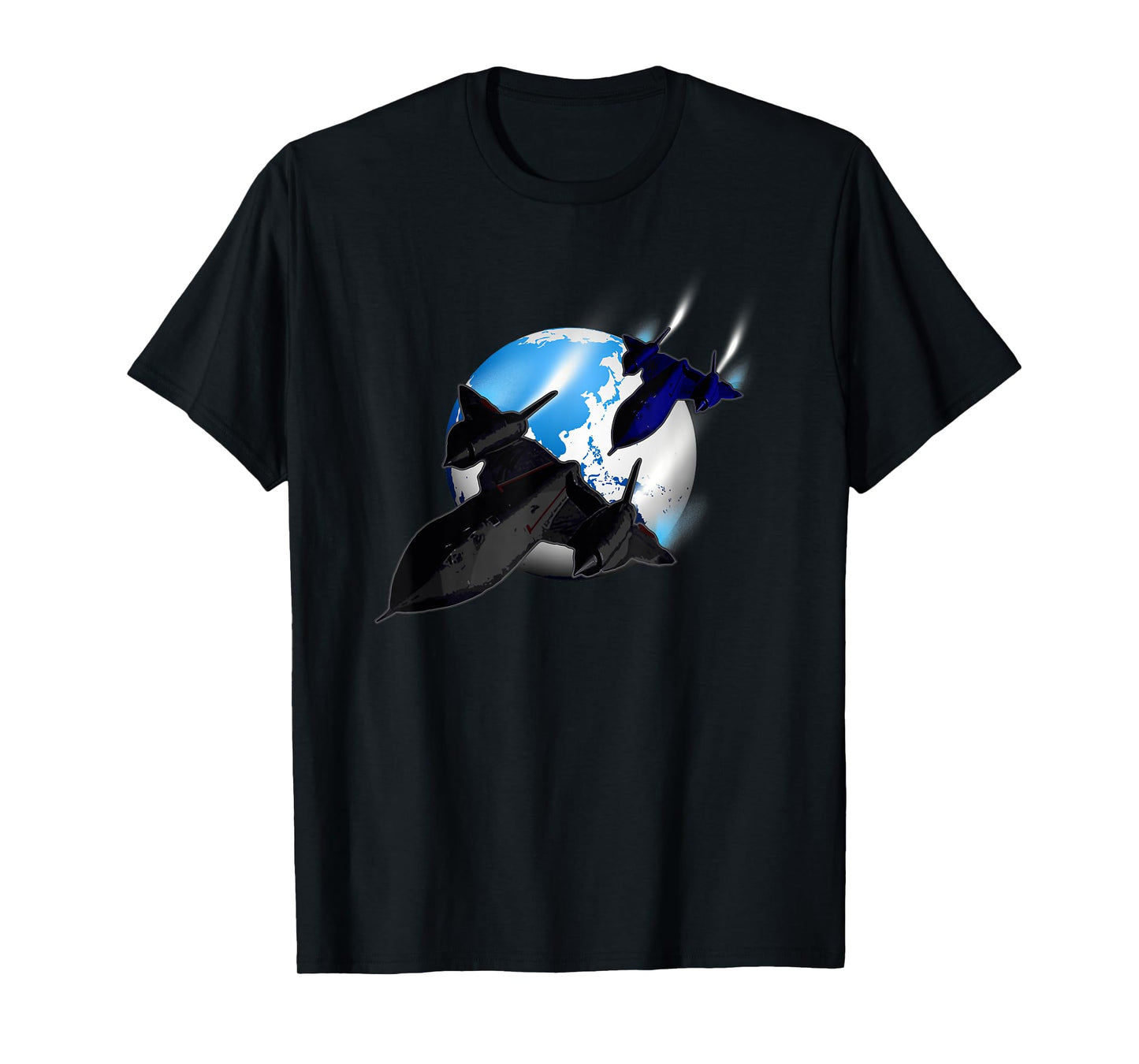 SR-71 Blackbird-Spy Plane Mach 3 T-Shirt